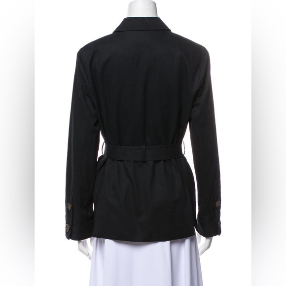 Misha Nonoo Utility Black Jacket Pockets XL - Picture 3 of 11